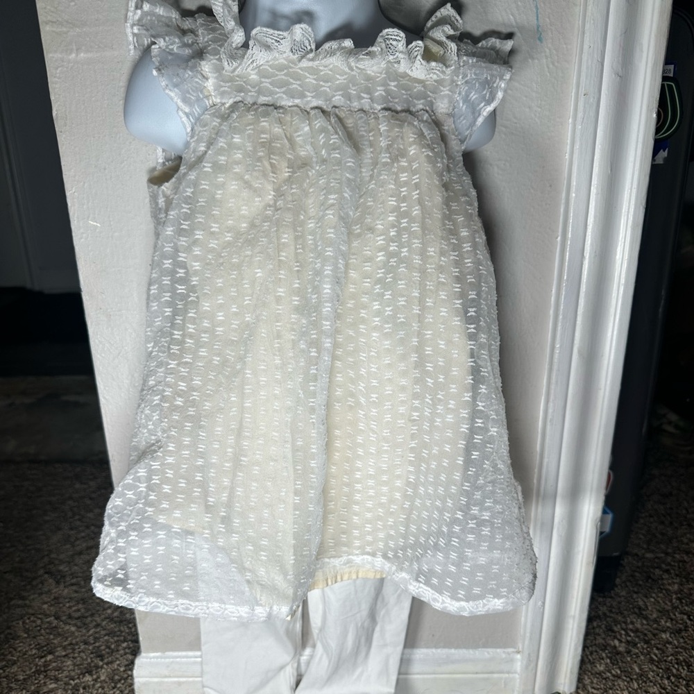Edgehill Collection White and Cream Kids Matching Set